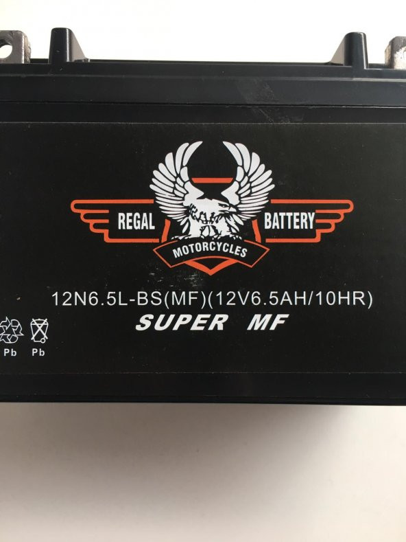 AKÜ 12N6,5L-BS(MF) 12V 6,5 Ah MOTOSİKLET - 4