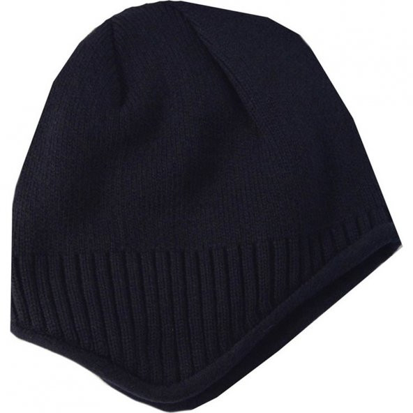 İçi Polarlı Kulaklı Beyaz Kartanesi Desenli Kulaklı Bere - 2