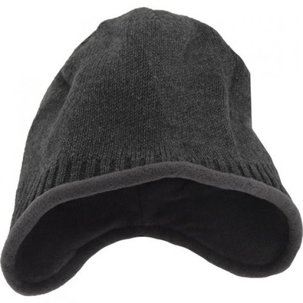 İçi Polarlı Kulaklı Beyaz Kartanesi Desenli Kulaklı Bere - 9