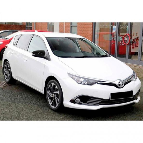 Toyota Auris Yarasa Ayna Kapağı ABS Plastik Batman Piano Black Batman ayna Kapağı 2013-2018 Modeller için - 2