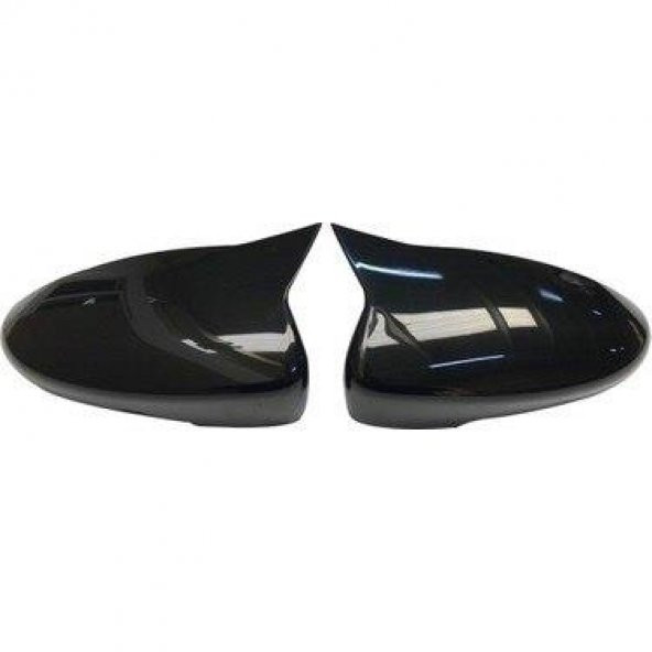 Toyota Auris Yarasa Ayna Kapağı ABS Plastik Batman Piano Black Batman ayna Kapağı 2013-2018 Modeller için - 3