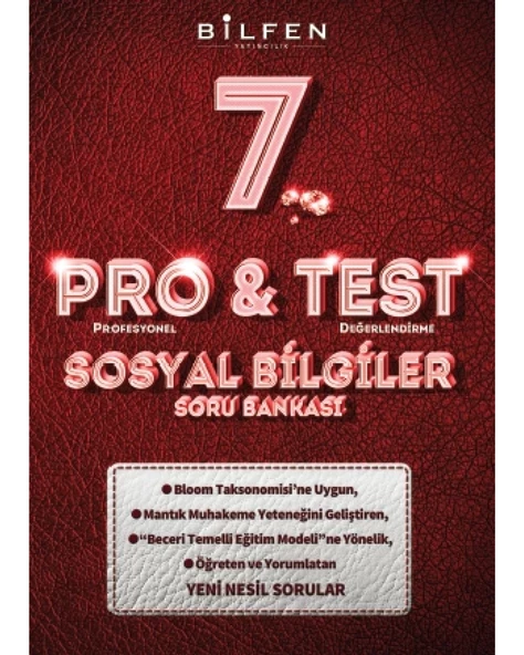 7. SINIF PRO&TEST SOSYAL BİLGİLER SORU BANKASI
