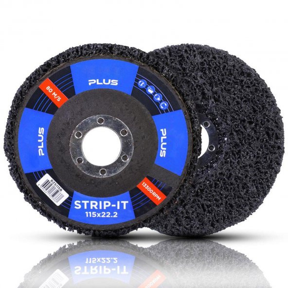 STRİP-İT Flap Disk Pas Boya Sökücü Keçe Zımpara 115 mm - 3