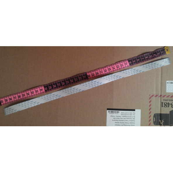 Awm 20624 80C 60V Vw-1 Flex Şerit Kablo 30 Pin 40Cm 30-0.5-40A - 3