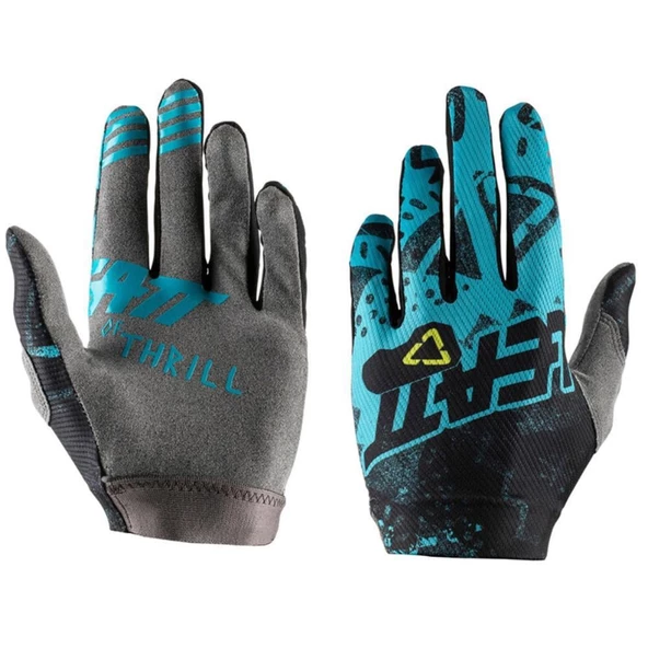 LEATT GPX 1.5 SİYAH MAVİ ELDİVEN