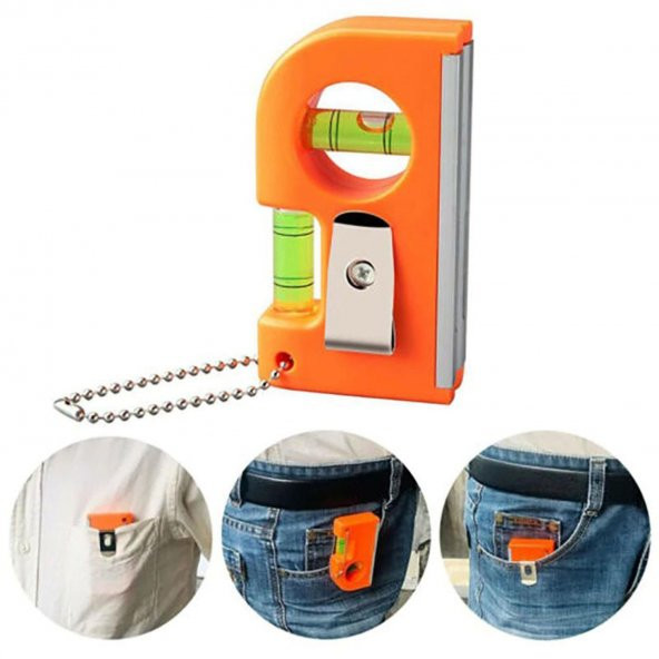 Mıknatıslı Mini Su Terazisi 85 mm - 2