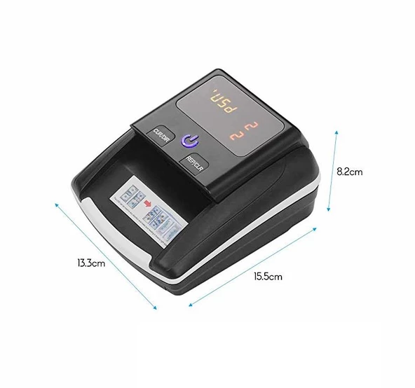 Bill Counter AL-130 F2 SahtePara Kontrol Makinesi TL, EURO - 6