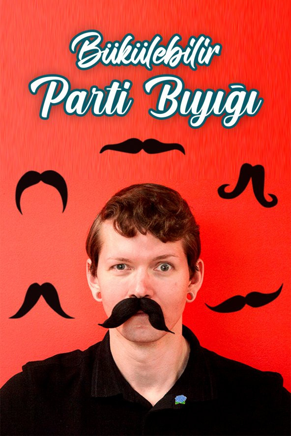 Takma Bıyık Parti Şaka Bıyığı Mustache