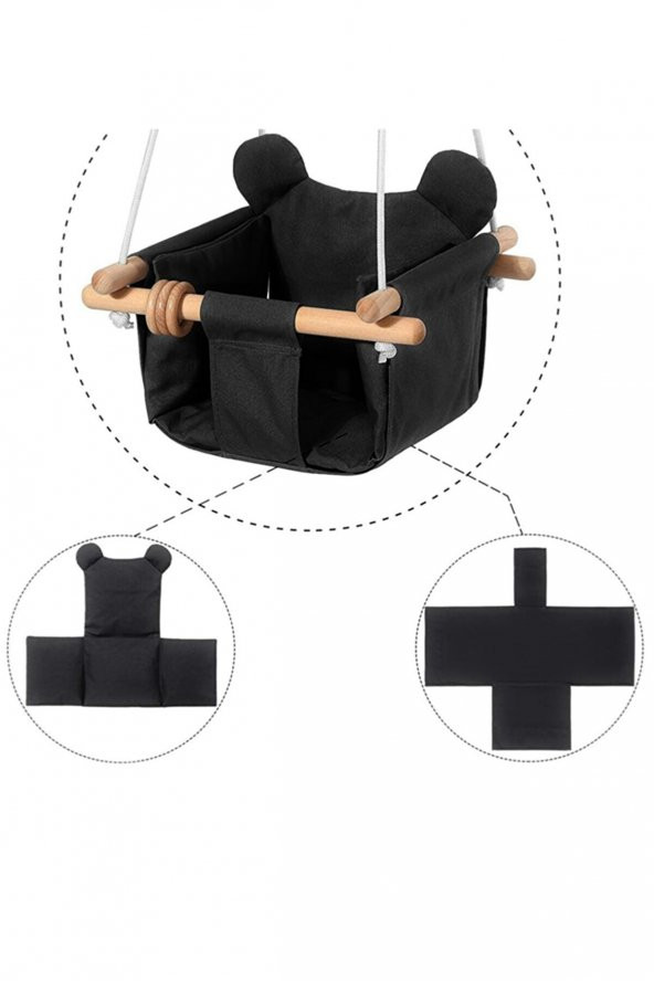 Panda Swing Salıncak Bebek Hamağı Salıncağı Oda Salon Bahçe Salıncak Çocuk Bebek Salıncağı - 3