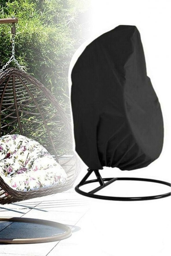 Cocoon 2 Kişilik Salıncak Koruma Örtüsü Su Geçirmez Bahçe Kılıfı Yağmur Toz Kir Önleyici Branda - 2