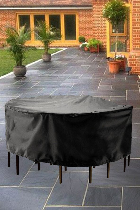 Guise Bahçe Mobilya Koruma Örtüsü Su Geçirmez Masa Sandalye Yağmur Toz Kir Önleyici Branda 160x80cm - 2