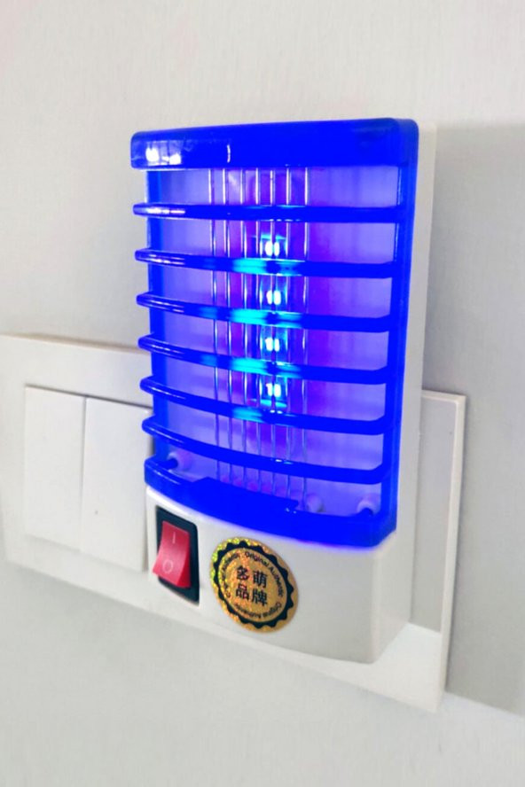 Elektrikli Sinek Öldürücü Lamba Karasinek Sivrisinek Yakarca Öldürücü Cihaz Cız Kovucu Priz Sineklik