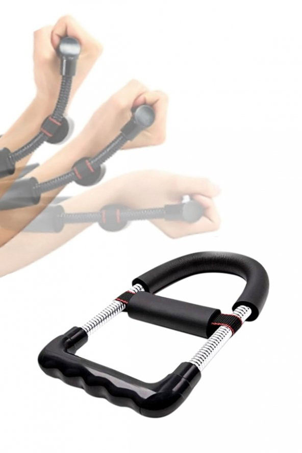 Wrist Bilek Ön Kol Güçlendirme Aleti Ve El Yayı Kas Yapma Çalıştırma Spor Egzersiz Aleti - 2