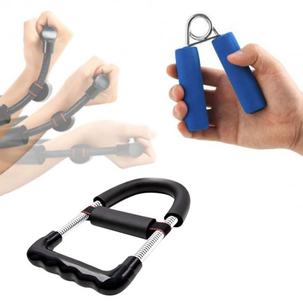 Wrist Bilek Ön Kol Güçlendirme Aleti Ve El Yayı Kas Yapma Çalıştırma Egzersiz Spor Aleti - 2