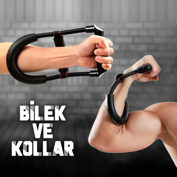 Wrist Bilek Ön Kol Güçlendirme Aleti Ve El Yayı Kas Yapma Çalıştırma Egzersiz Spor Aleti - 3