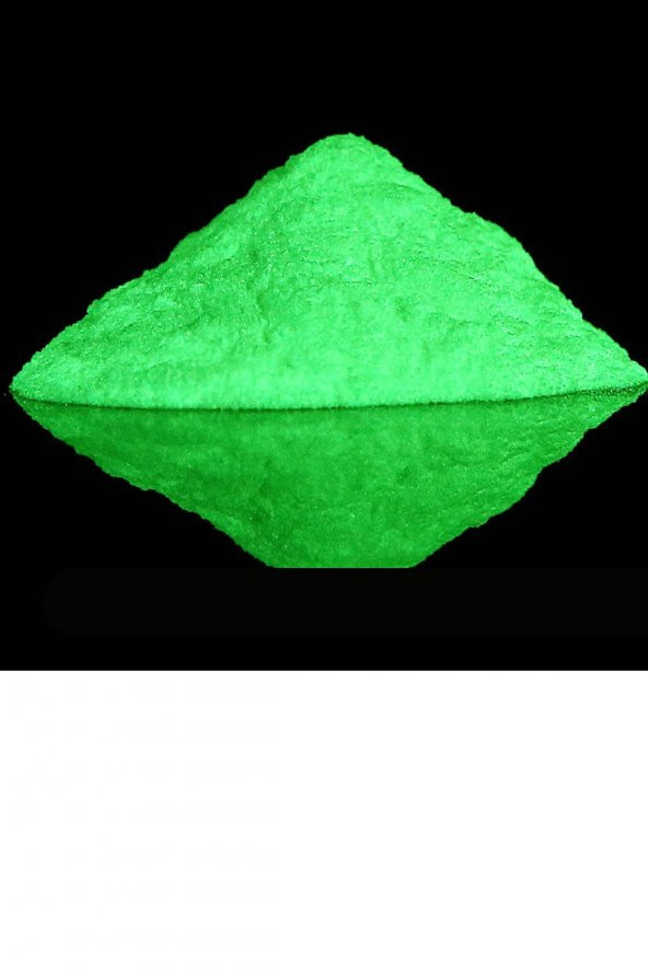 Fosfor Tozu 50 gr Fosforlu Boya Işıma Tozu Dekoratif Parlayan Fosfor Toz Fosfor Boya Tozu - Resim 3