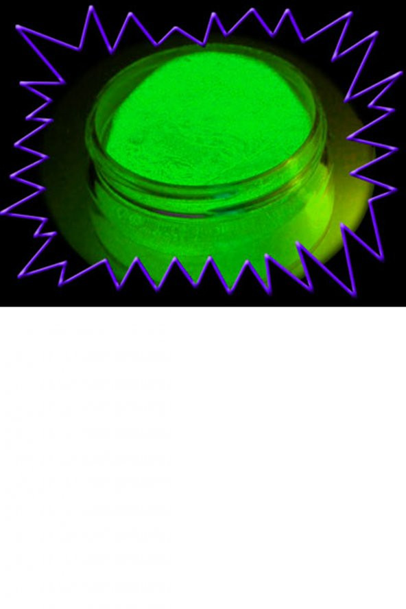 Fosfor Tozu 50 gr Fosforlu Boya Işıma Tozu Dekoratif Parlayan Fosfor Toz Fosfor Boya Tozu - Resim 4