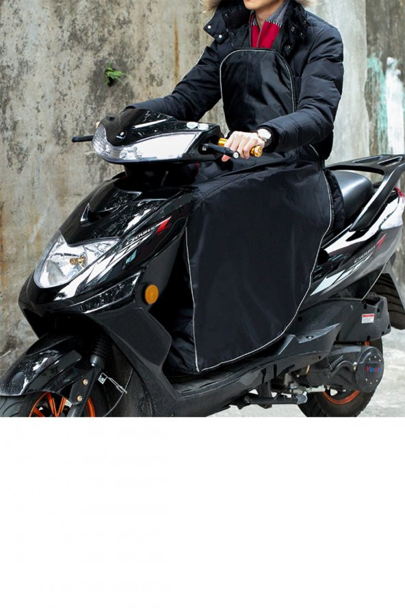Bundera Scooter Diz Koruma Örtüsü Motorsiklet Dizlik Yağmur Soğuk Rüzgar Önleyici Örtü Rüzgarlık - 3
