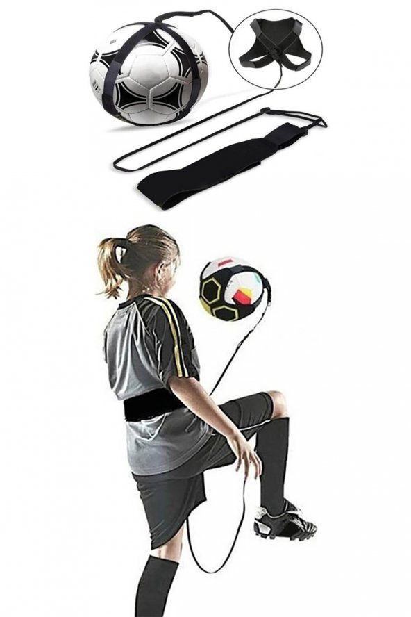 Ayarlanabilir Tekmelik Top Tutucu Bel Kemeri Futbol Topu Antrenman Egzersiz Eğitici Kemer Korse - 3