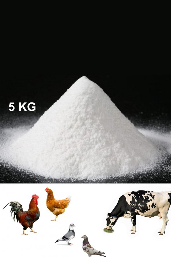 Mermer Tozu Beyaz Kalsit Tozu 5kg Hayvan Yemi Katkısı Yüksek Kalite Ince Kalsiyum Karbonat Toz - 2