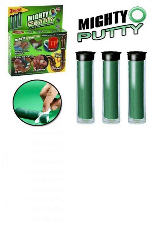 Mighty Putty Yapıştırıcı Macun Ahşap Cam Seramik Su Borusu Sızdırmaz Yapıştırma Tamir Macunu Yama - 2
