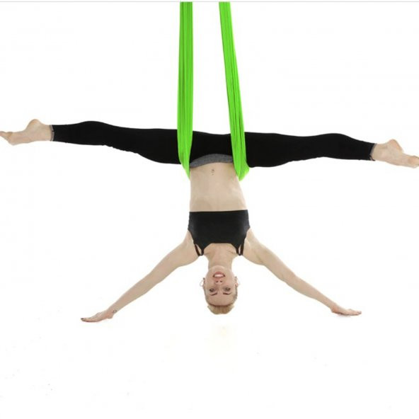 Bundera Yoga Fly Egzersiz Hava Akrobasi Hamağı Denge Spor Aleti Cadillac Reformer Pilates Fitness Kardiyo - 3