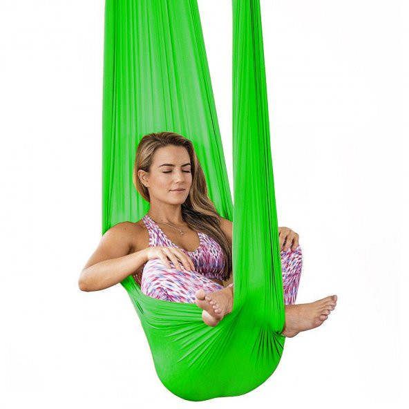 Bundera Yoga Fly Egzersiz Hava Akrobasi Hamağı Denge Spor Aleti Cadillac Reformer Pilates Fitness Kardiyo - 5