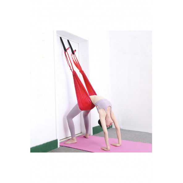 Yoga Plus Hamağı Pilates Fitness Askılı Yoga Denge Spor Aleti - 4