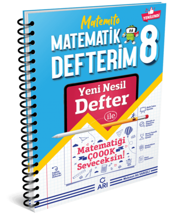 Arı 8.Sınıf Matemito Matematik Defterim