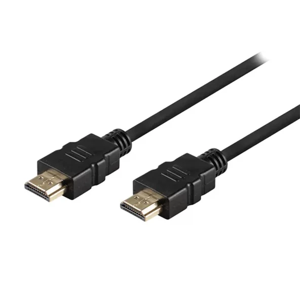 Valuelıne Ethernet Hdmi Connector Ile Yüksek Hızlı Hdmi Kablo Siyah,7.50 Metre - 1