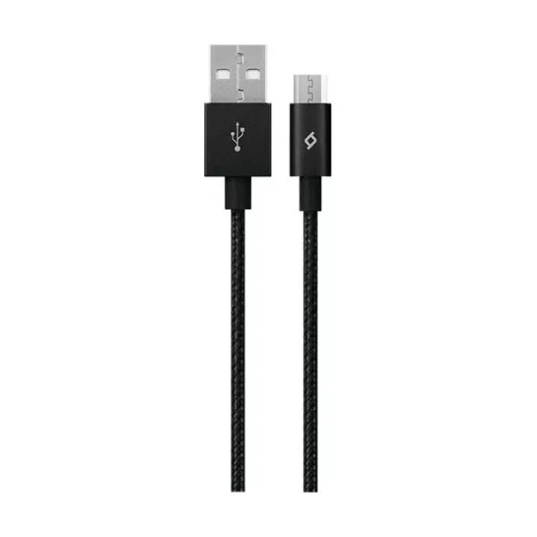 Ttec 2Dk11S Alumicable Micro Usb Şarj Kablosu,Siyah