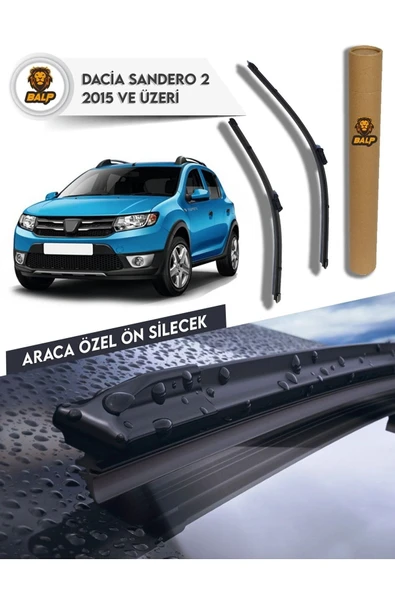 Dacia Sandero 2 Muz Silecek Takımı 2015 ve Üzeri 56x48