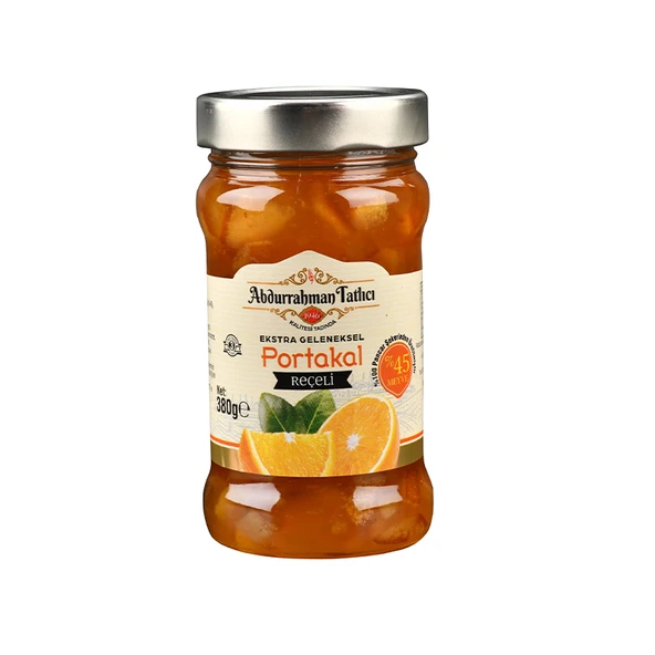 Abdurrahman Tatlıcı Portakal Reçeli 380 Gr,Portakal - 1