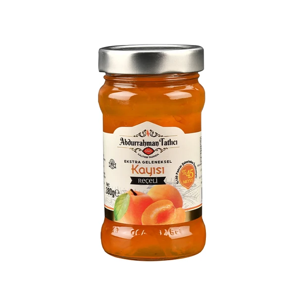 Abdurrahman Tatlıcı Kayısı Reçeli Cam Kavanoz 380 Gr,Kayısı