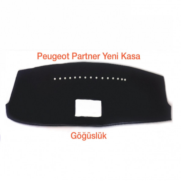PEUGEOT PARTNER YENİ KASA DERİ KAPİTONE TORPİDO KORUYUCU ÖRTÜ ürün görseli 1