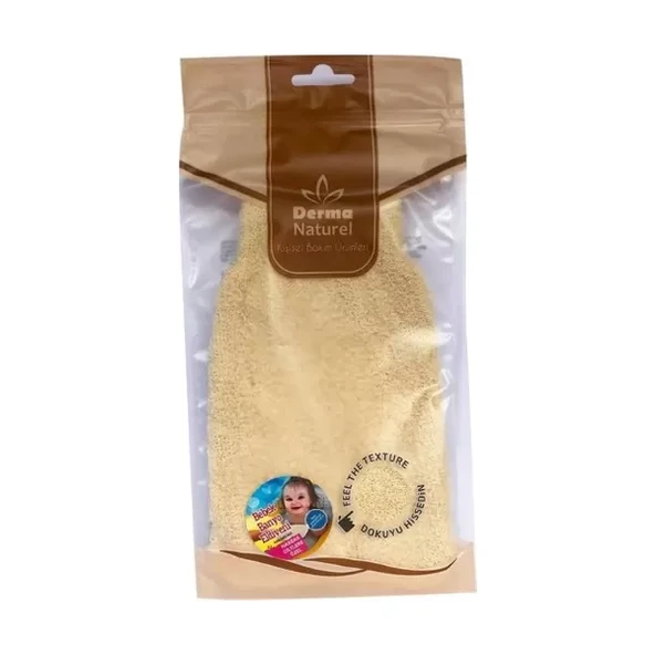 Derma Naturel Bebek Banyo Eldiveni Ms01