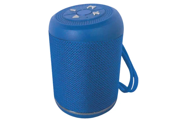 Hytech HY-S16 Strain 3.7V-5V 500ma Mavi  Aux Usb Tf Kart Destekli 3w-1-90dB Bluetooth Speaker - Resim 1