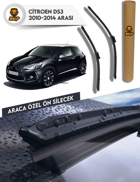 Citroen DS3 Muz Silecek Takımı (2010-2014) 60x40 ürün görseli 1