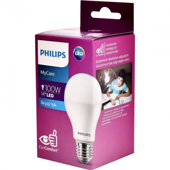 Philips LEDBulb 13-23W/90W E27 6500K Beyaz Işık LED Ampul