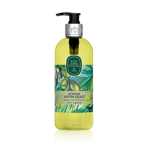 Eyüp Sabri Tuncer Ayvalık Zeytin Çiçeği 500Ml Pet Şişe Sıvı Sabun Doğal Zeytinyağlı ürün görseli