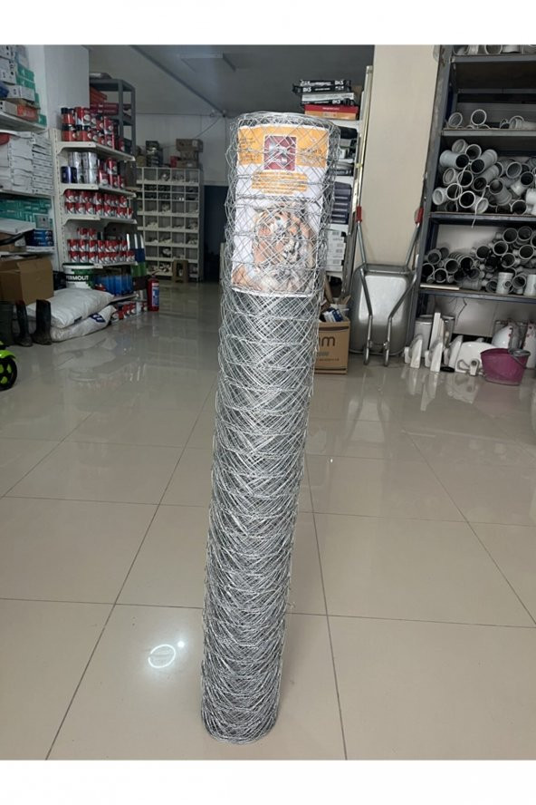 HASTEL150 CmENİNDE, 20M UZUNLUĞUNDA 7x7 Göz Aralıklı Örgülü Çit Teli 1,3 Mm Kalınlığında - Resim 2