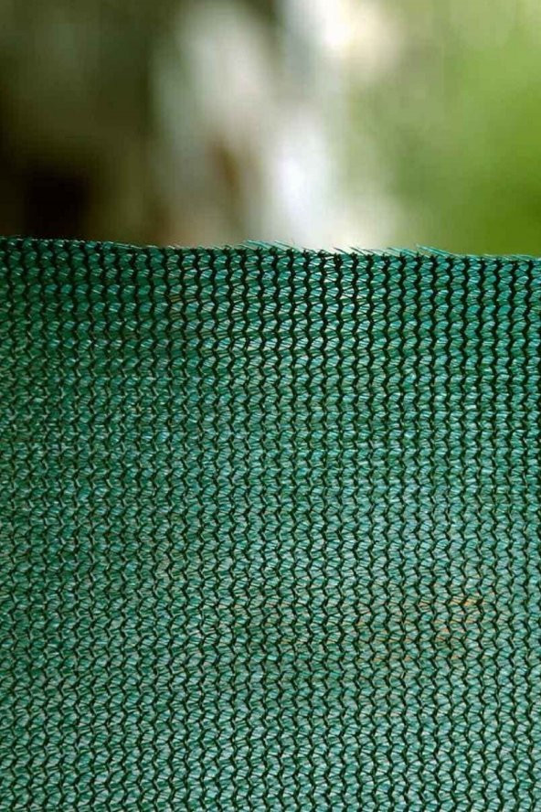 Ekonet 95 Yeşil Gölgeleme Filesi Örtü Tül Branda 1.5mx60m -bahçe Çit Örtüsü Gölgelik 1.5x60metre - 2
