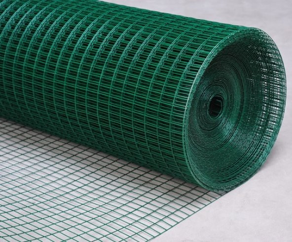 Yamanlar Pvc Kaplı Puntalı Yeşil Tel 12X12 Gözaralıklı 150cmm Eninde-kafes Teli-kümes Teli-150x20metre - Resim 2