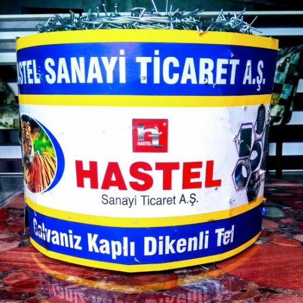 HASTEL-200Metre DİKENLİ TEL. 2mm KALINLIĞINDA DİKENLİ TEL.-BAHÇE ÇİTİ