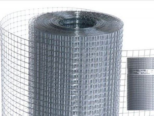 YAMANLAR- 12x12MM GÖZ ARALIKLI GALVENİZ PUNTALI-KAFES TELİ-KÜMES TELİ 1x 15m Uzunluğunda - 3