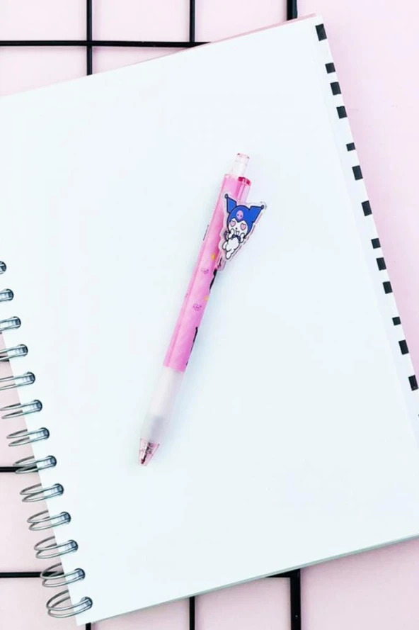 Kuromi Anime Karakter Figür Tükenmez Kalem Kırtasiye 12570