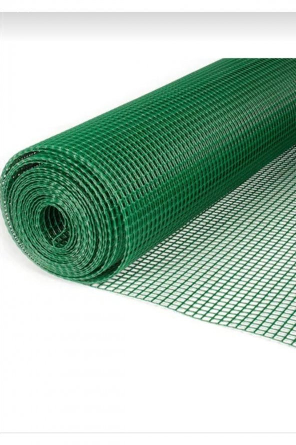 KUZEY- Pvc Kaplı Puntalı Yeşil Tel 25X25MM  Gözaralıklı 100cm Eninde-kafes Teli-kümes Teli-100CMx25metre - 2