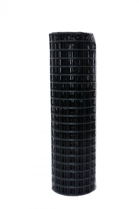 Pvc Kaplı Puntalı Kafes Teli 25x25 Göz Aralığında 150 cm en 25m uzunlUK-Kafes teli-Kümes teli-kuş teli-Çit - 2