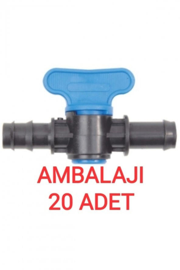 Damlama Sulama Aparatı 16 Mm Conta Çıkışlı Mini Vana