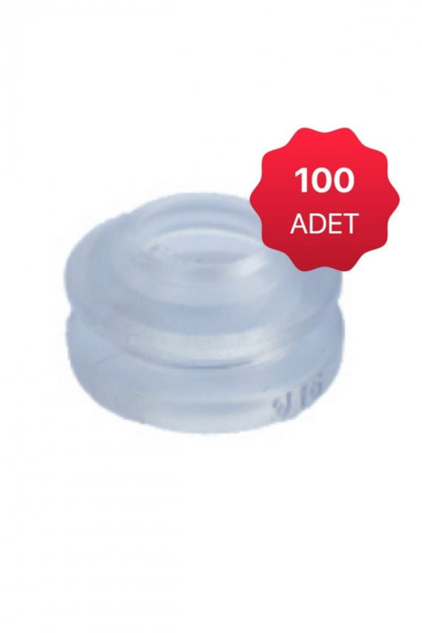SENKRON-Damlama Kanallı Şeffaf Conta 16mm ( 100 Adet )